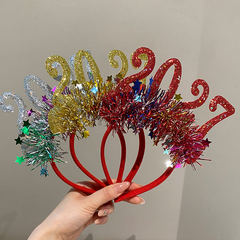 Numérique Noël et Années Eve Party Headband