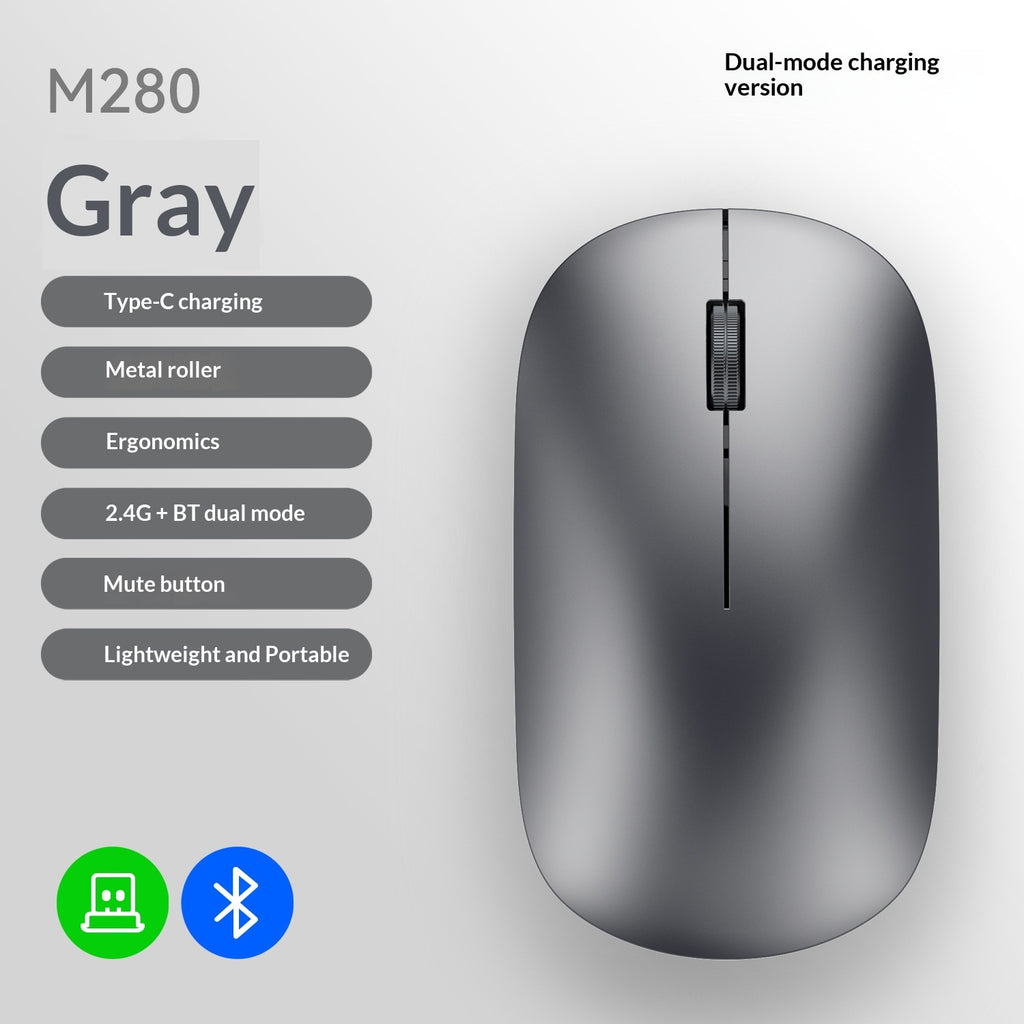 Souris sans fil Bluetooth à double mode