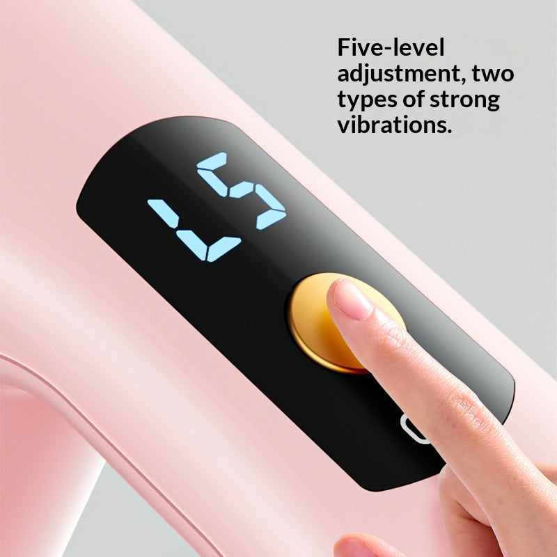 Massager de bague électrique Fascia Massage de vibration de tissu profond avec ceinture A