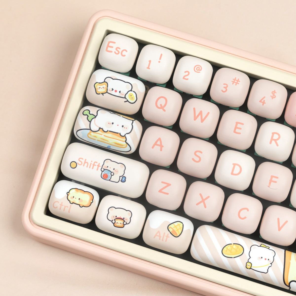 MOG Steamed Bun Bear Full Sublimation PBT
