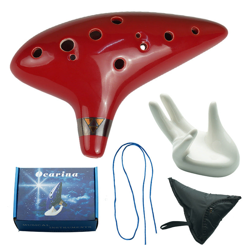 Légende de Zelda 12 trous Alto C clé Ocarina