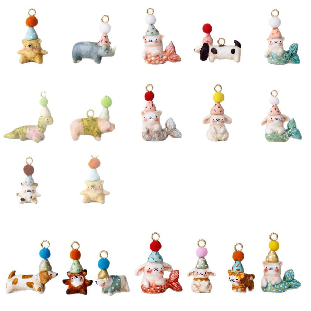 Puppy d'animaux série Zircon pendentif