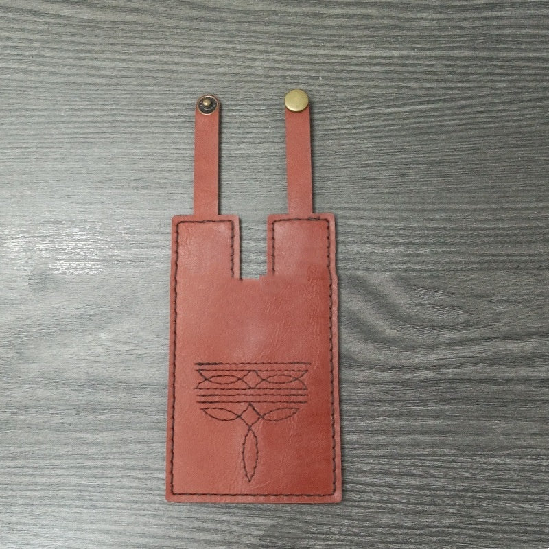 Portefeuille de boot Western avec strap Snap