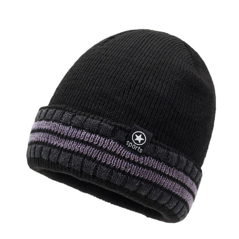 Chapeau chaud tricoté d'hiver Woolen Cap