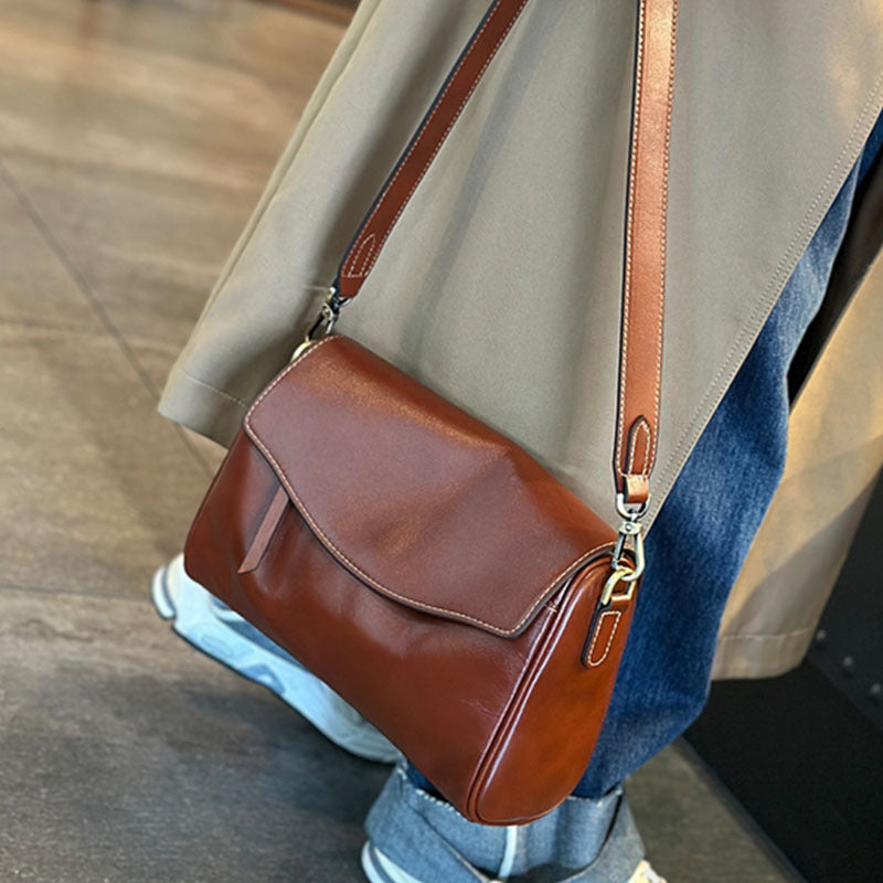 Crossbody rétro Sac à épaulettes pour femmes
