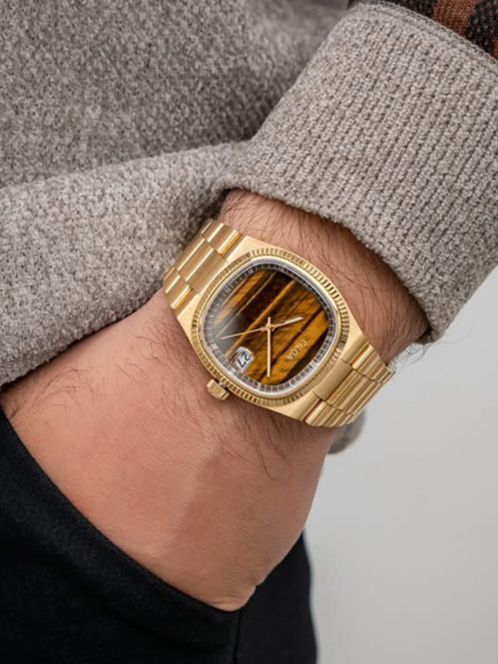 Wormhole Concept Montres carrées sportives pour hommes