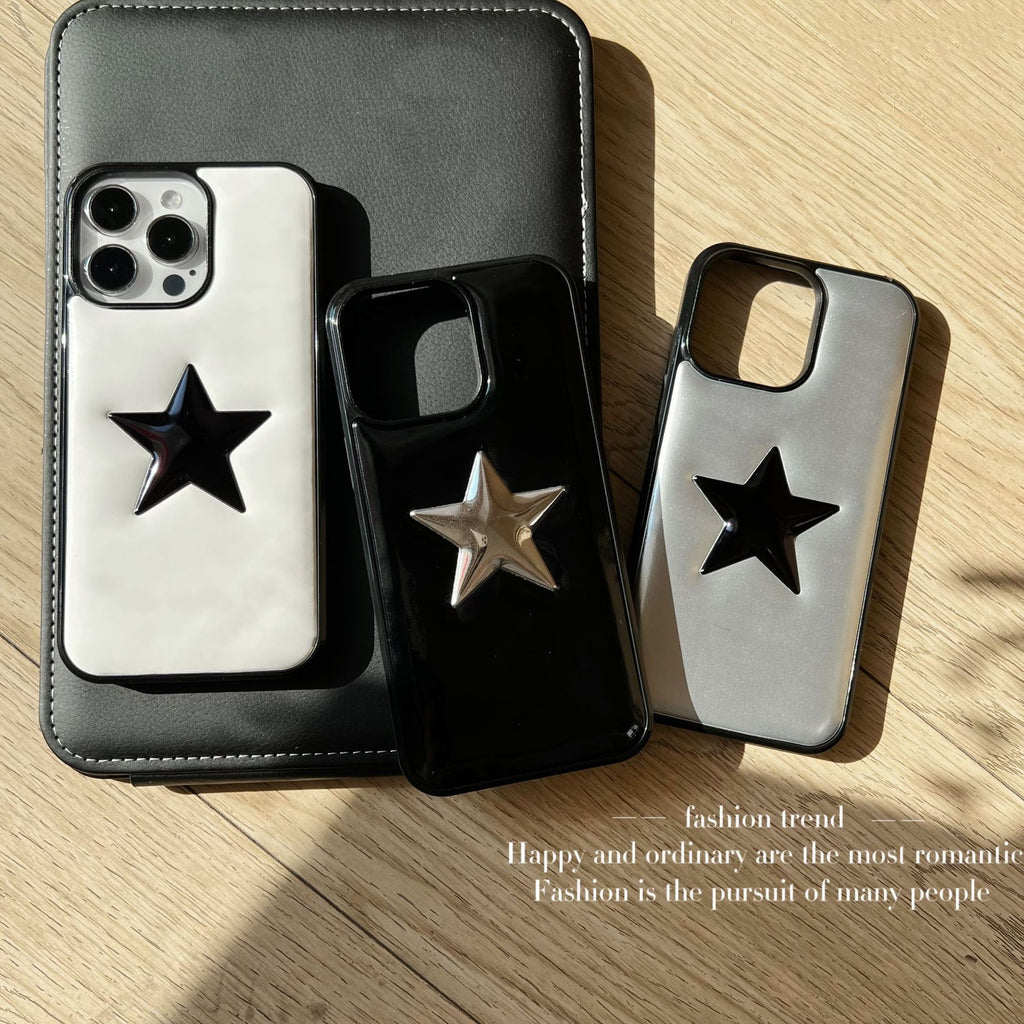 Coque de téléphone de marque européenne et américaine de mode Veste de descente tridimensionnelle Imitation Lea