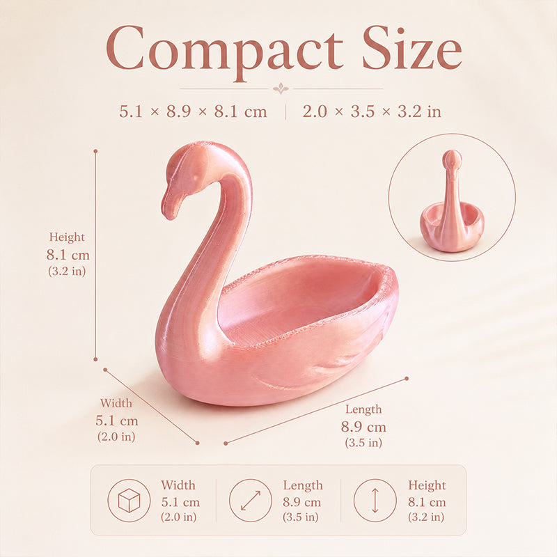 Porte-glace en forme de cygne 1PC
