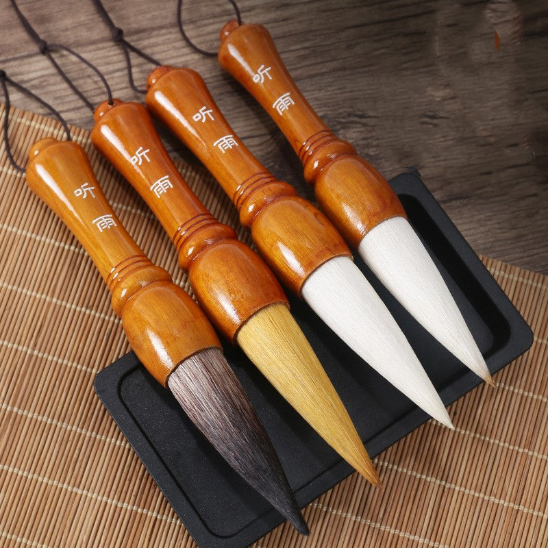 Grand loup mouton brosse de poignet chinois peinture gros seau