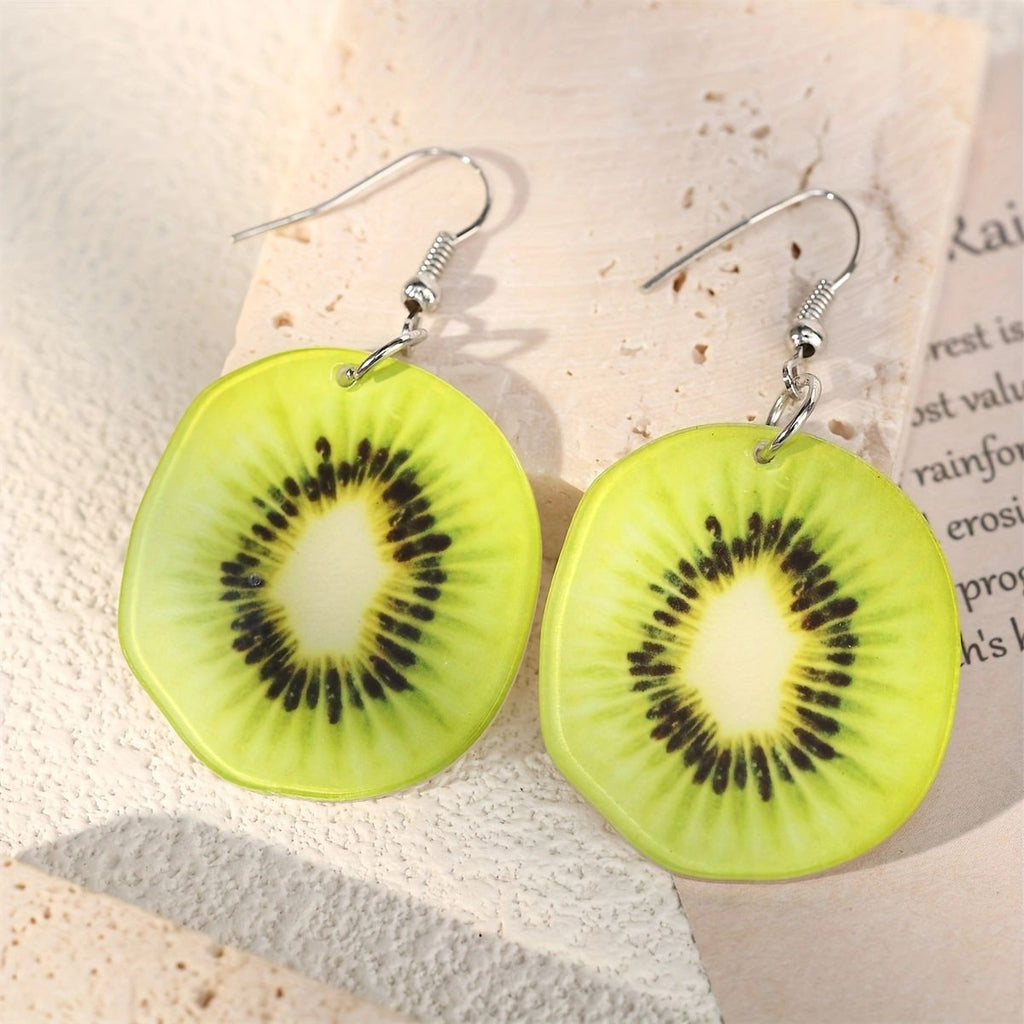 Boucles d'oreilles femmes Watermelon Kiwi