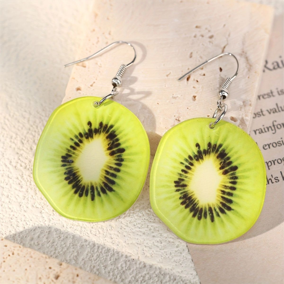 Boucles d'oreilles femmes Watermelon Kiwi