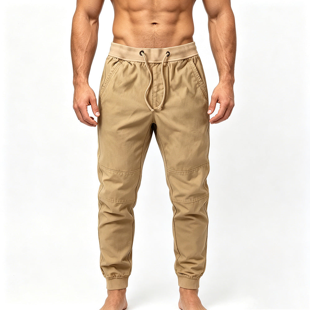 Pantalons casual retro style japonais pour hommes