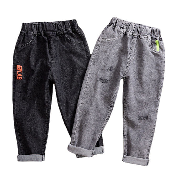 Pantalons pour enfants Jeans minces