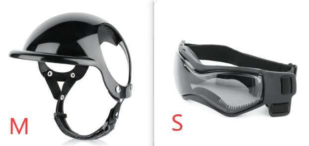 Casque de sécurité de moto de chat de chien Accessoires