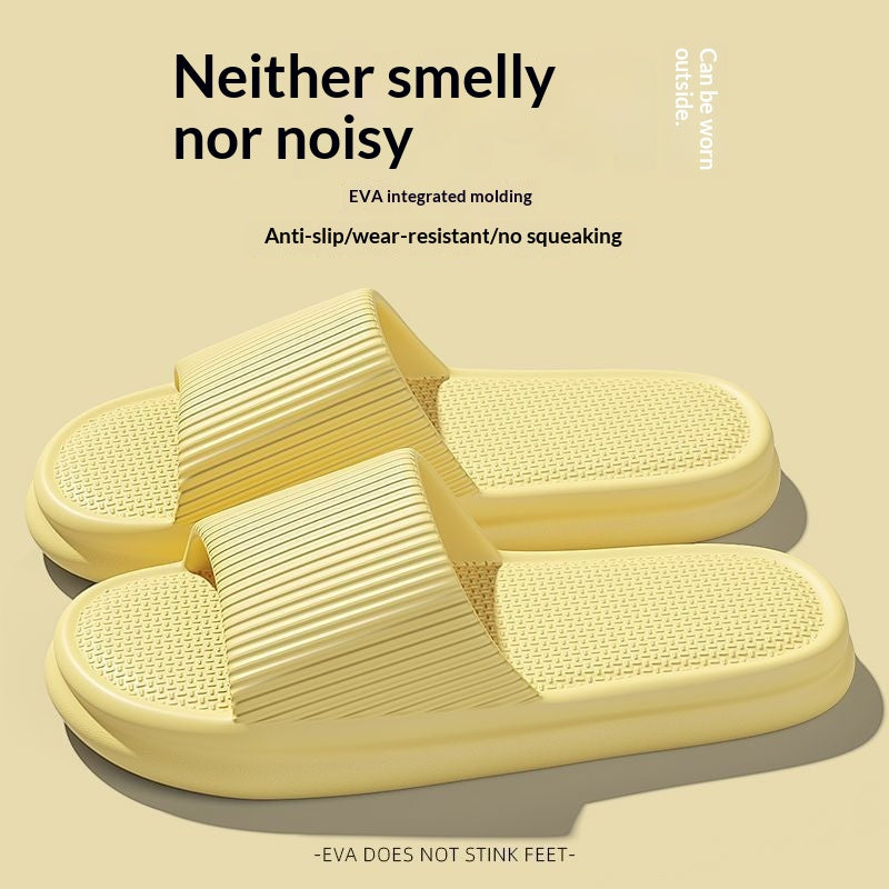 Pantoufles silencieuses antidérapantes pour usage domestique