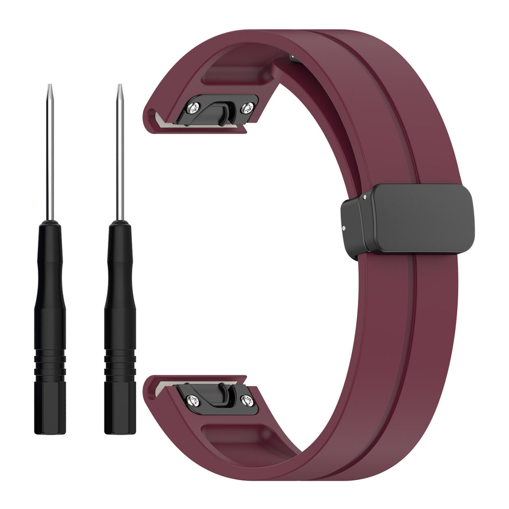 Bracelet en silicone à libération rapide