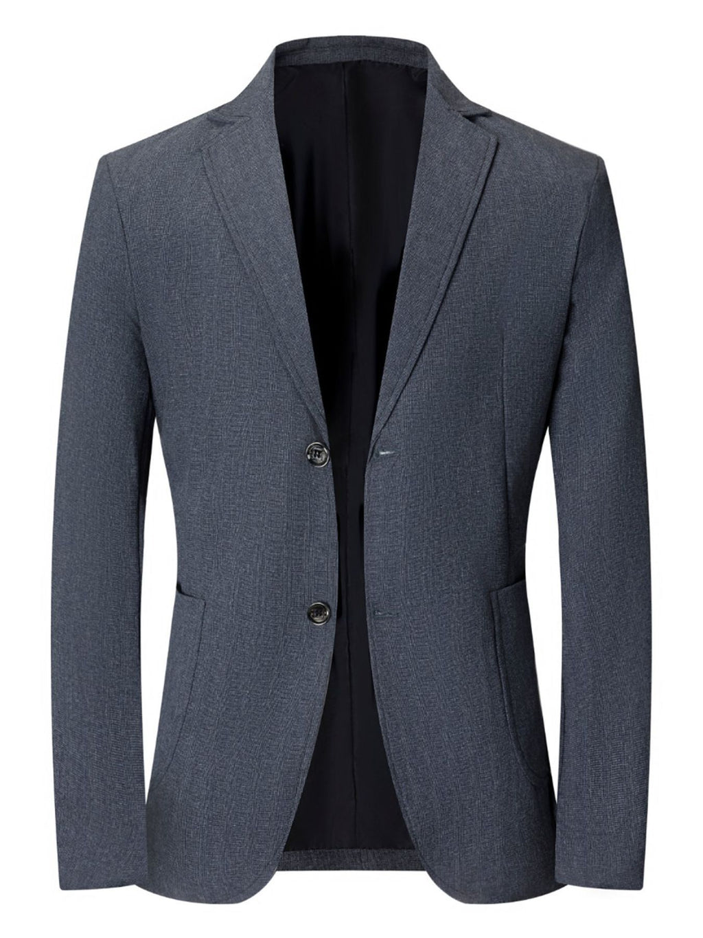 Costume mince en couleur unie