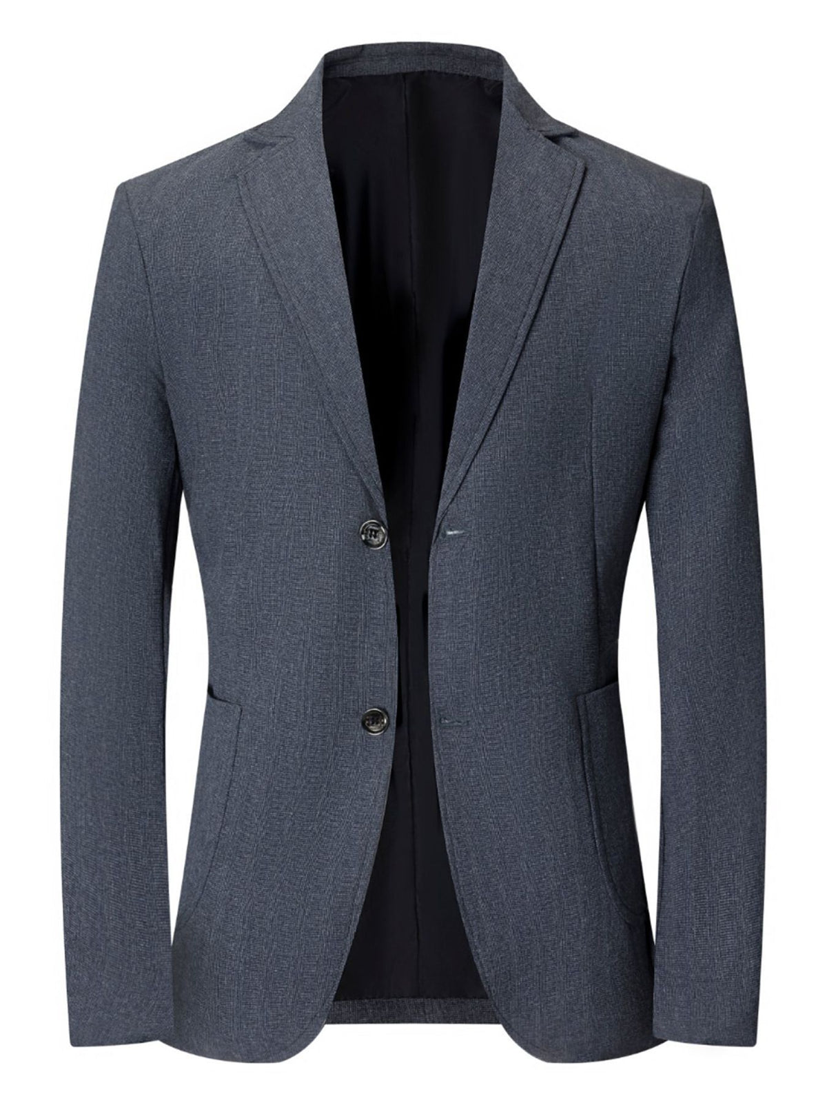 Costume mince en couleur unie