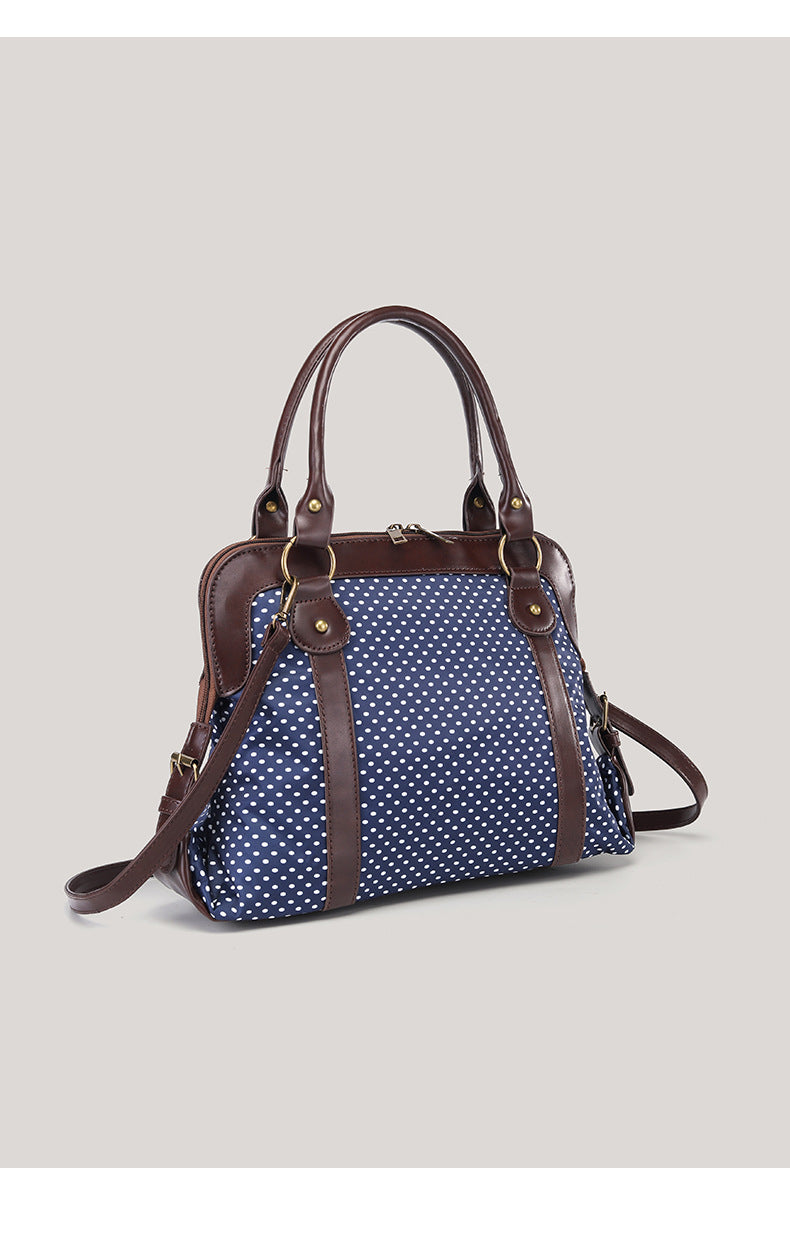 Sac retro Polka-Dot Preppy-Style