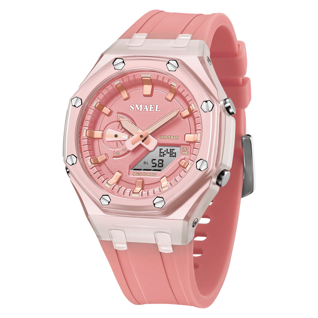 Montre électronique multifonction Silicone étanche