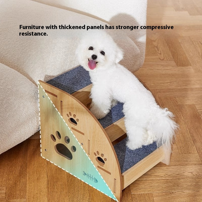 Pet Supplies Small Dog Non-slip Wear-resistant Auxiliary Stairs
