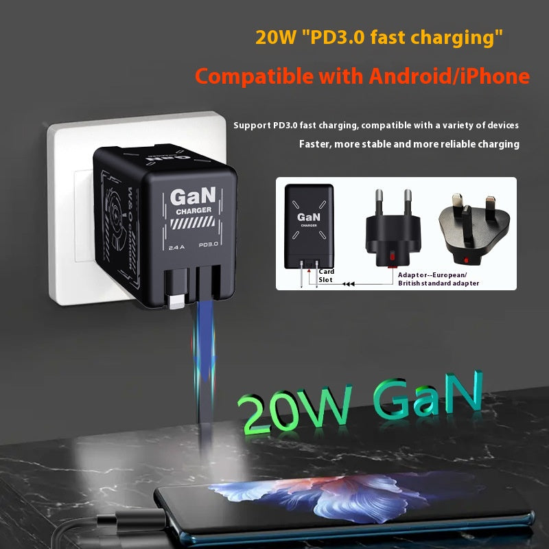 Dual PD USB Smart Charger Fast Charging