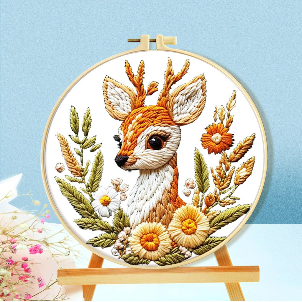 Royal Brodery Cross Stitch Animal and Lucky Tree Simplicité