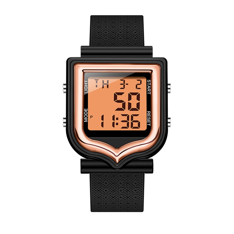 Montre de sport de plein air carré mode