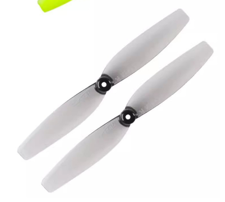 65mm hélice à deux lames Positive et Négatif Racing Chambre hélice haute efficacité