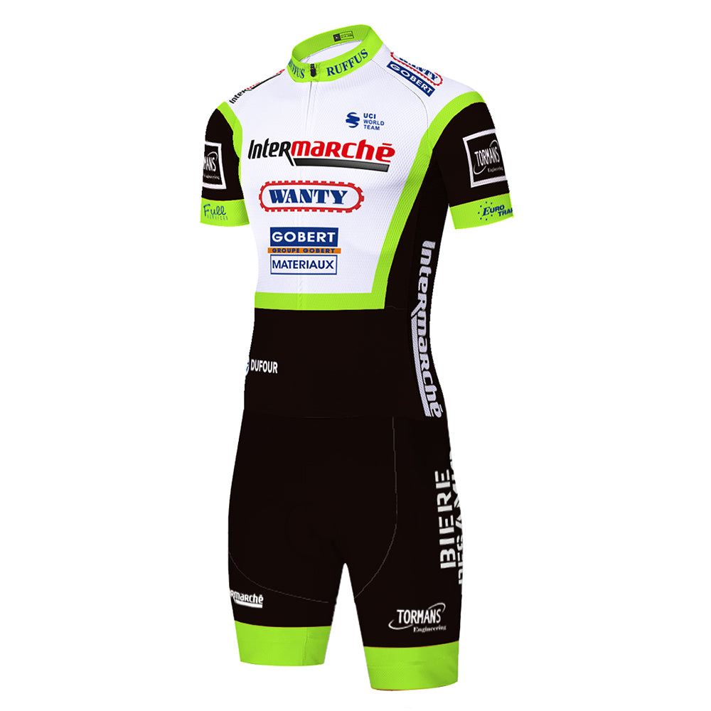 Gel 20D pour hommes Spandex Quick Dry Triathlon Jersey