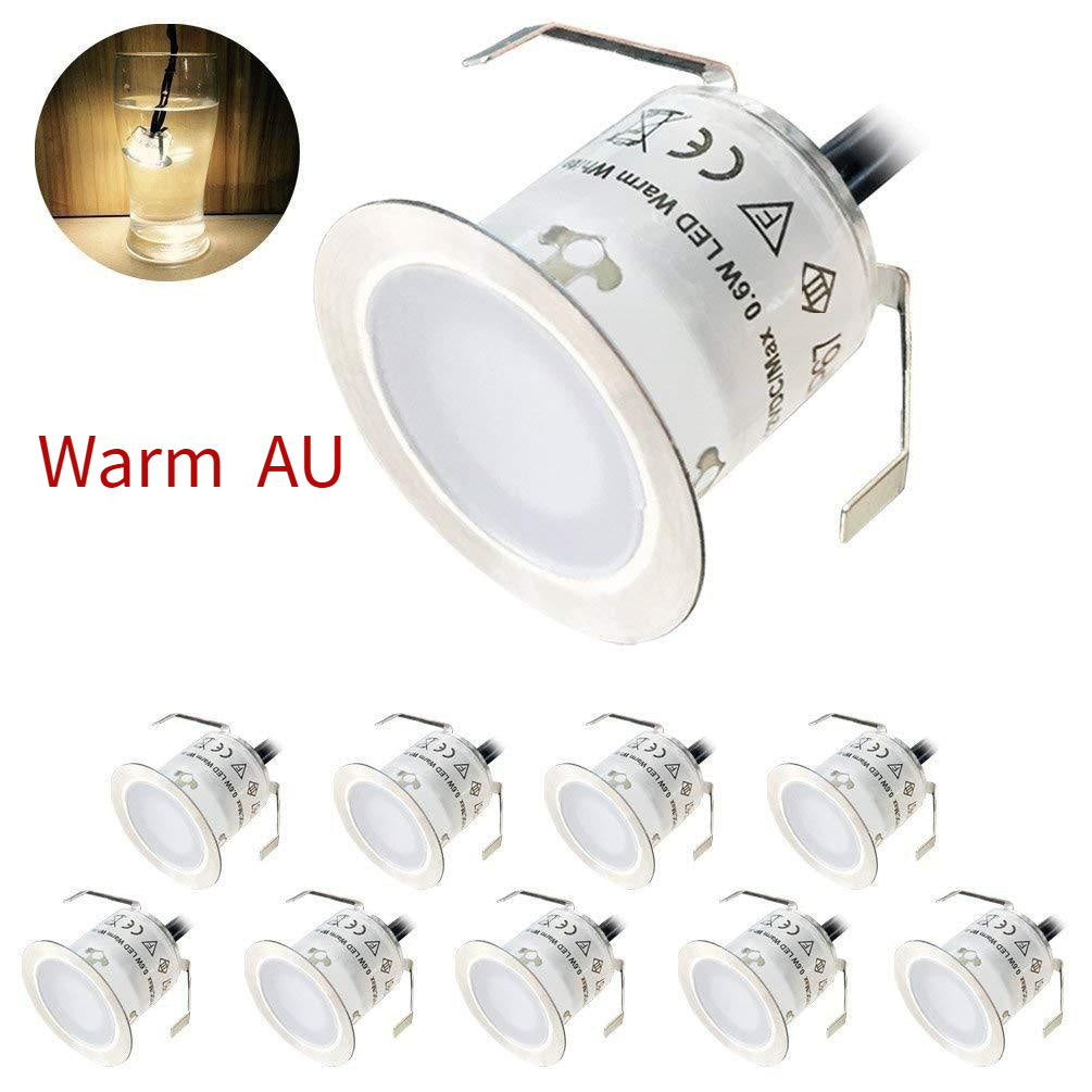 Mode simple Courtyard Deck Acier inoxydable Lampe souterraine