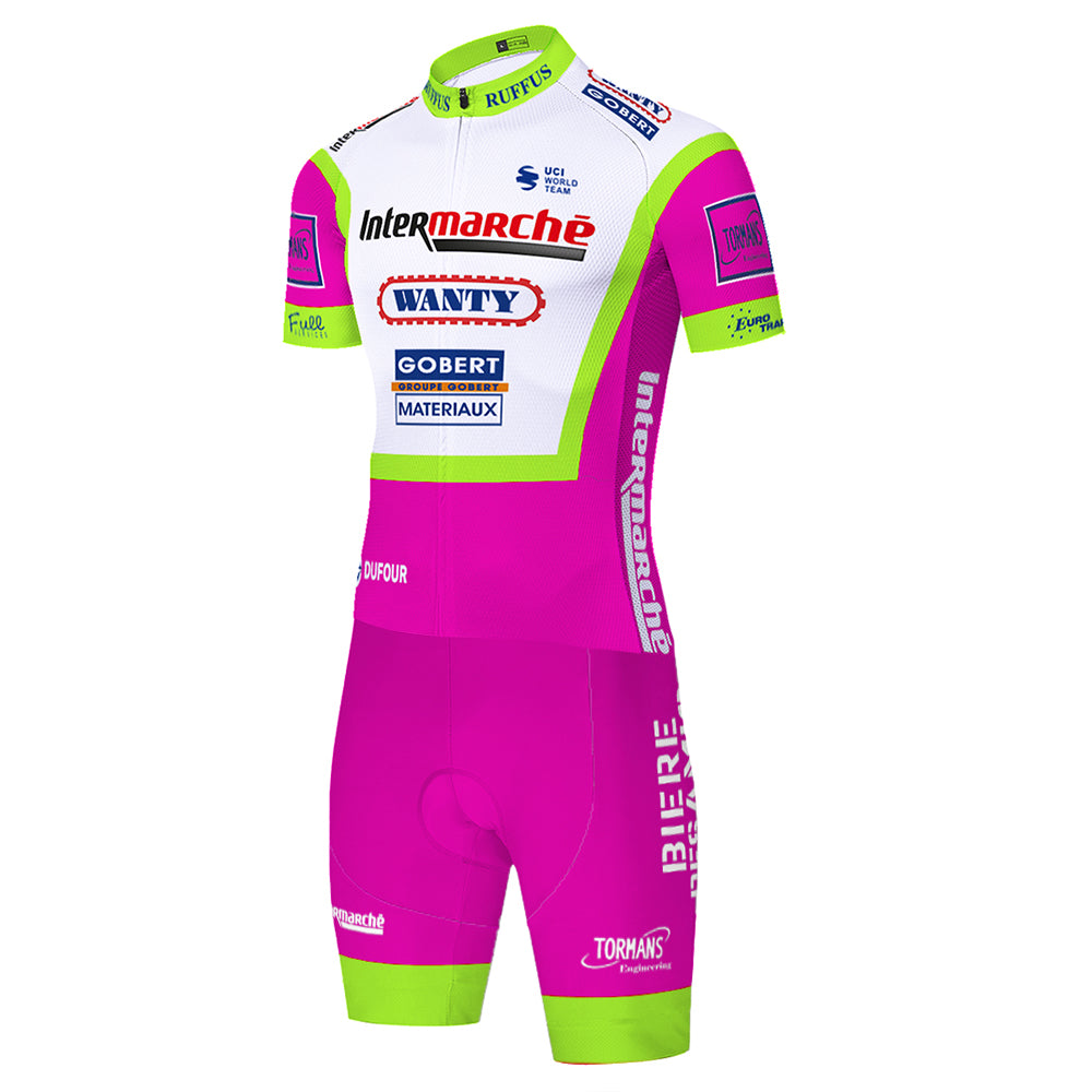 Gel 20D pour hommes Spandex Quick Dry Triathlon Jersey