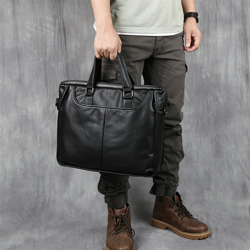 Porte-monnaie en cuir portable pour hommes