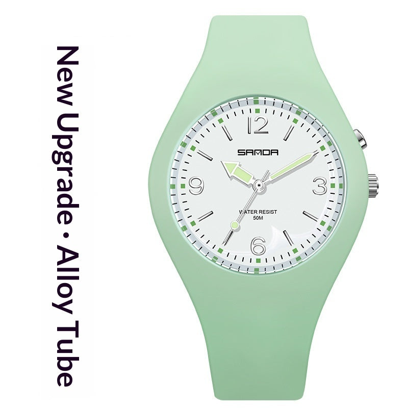 Montre Sleek Sporty Lumineuse et Imperméable Femmes