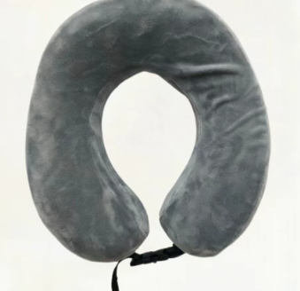 Mousse de mémoire en peluche souple U en forme de collier de voyage