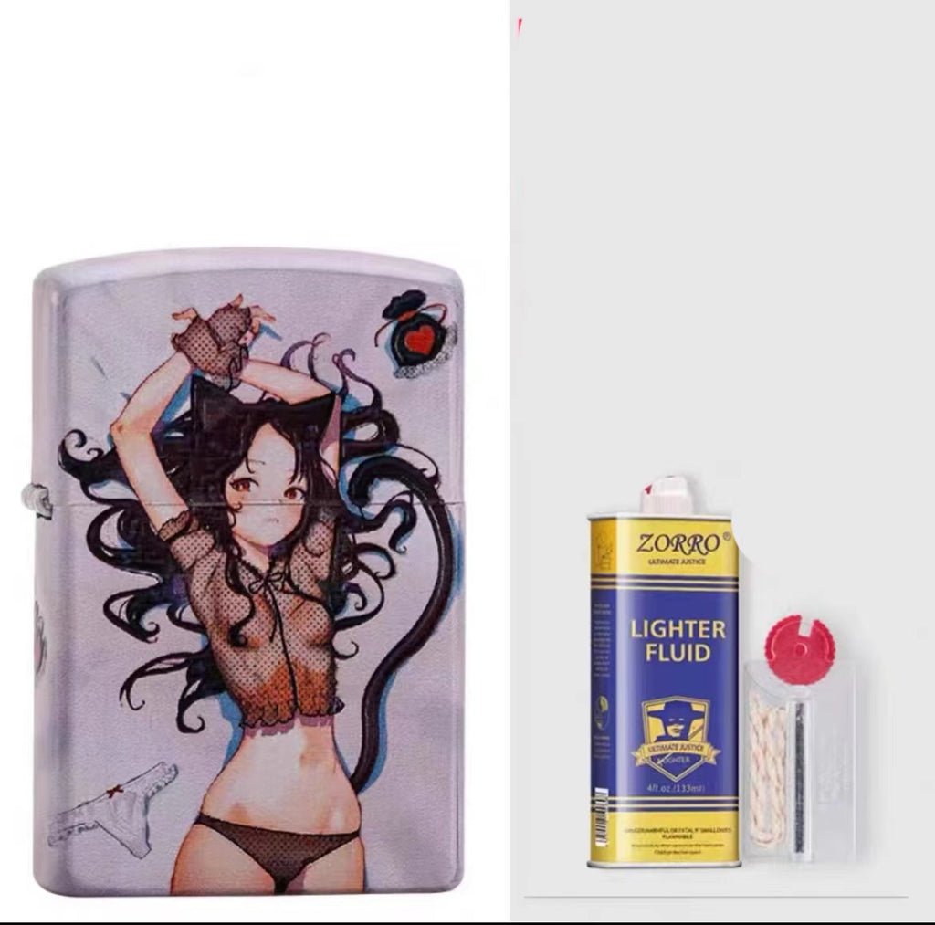 Kerosene Lighter Essence anti-vent Roue de broyage Élément secondaire Niveau d'apparence élevé
