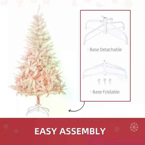 Arbre de Noël rose 7ft