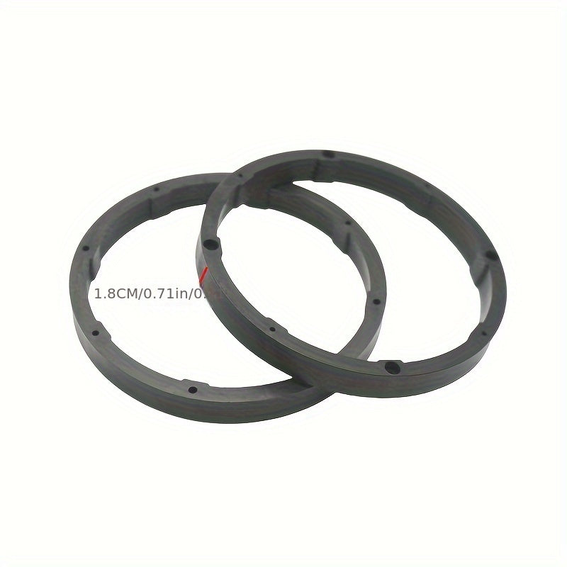 2pcs 6.5 Espaceurs de haut-parleurs Universal Voiture Audio Haut-parleur Soild Pad Subwoofer Mid Range Custom