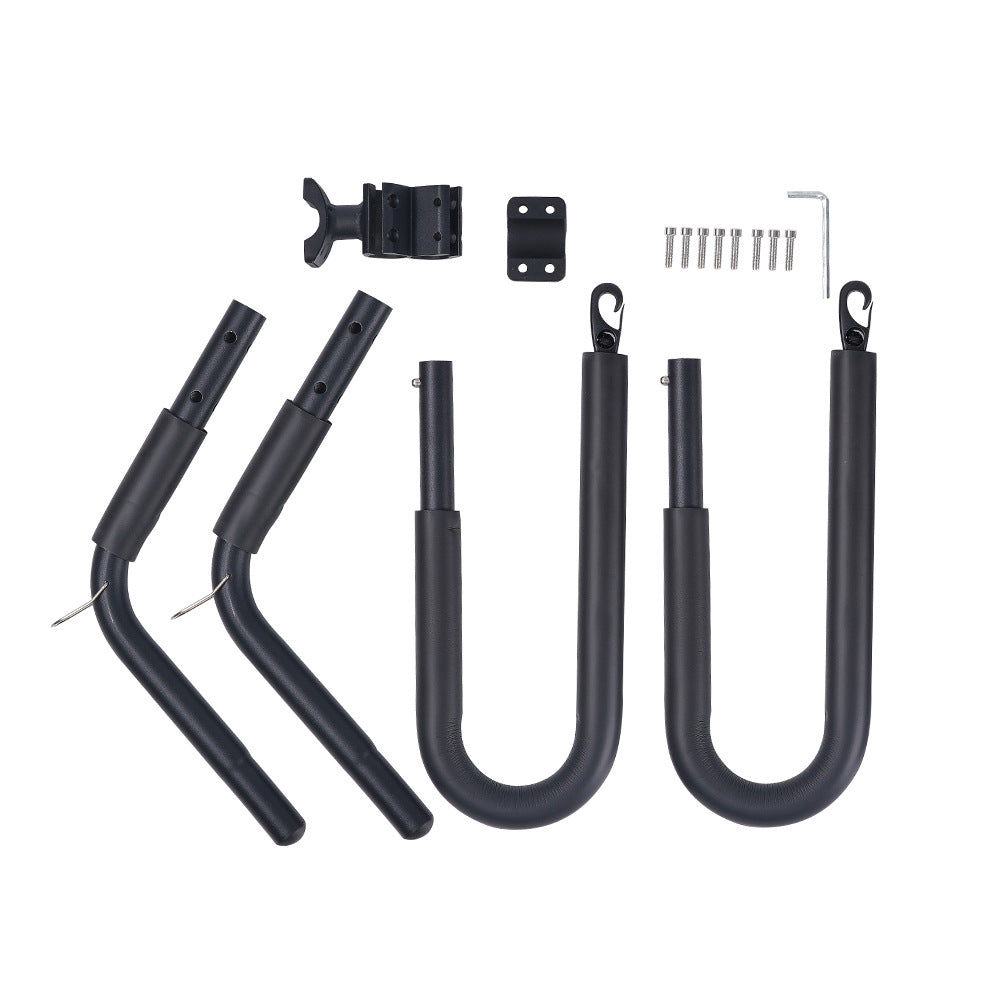 Black pratique vélo suspension de planche de surf