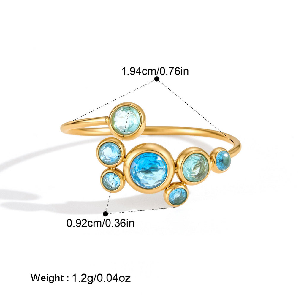 Pendentif Collier en acier titane pour les femmes