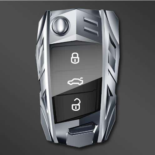Metal Mecha Golf Auto Key Shell Ensembles de Shell de protection
