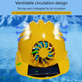 Chapeau solaire avec ventilateur épaissi casque multifonctionnel