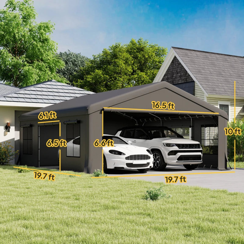 Autoport de poids lourd de 20' X 20'