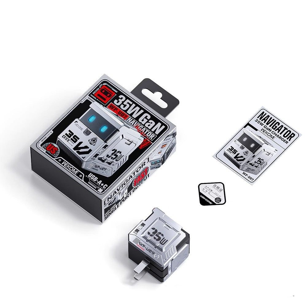 Fiche de recharge de carnet de Nitride Gallium pliant 35W