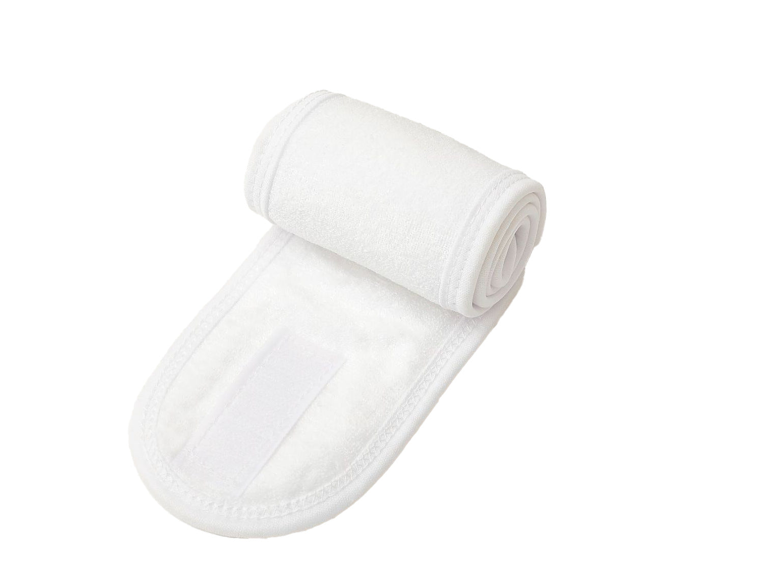 Bandeau de maquillage velcro imprimé épais