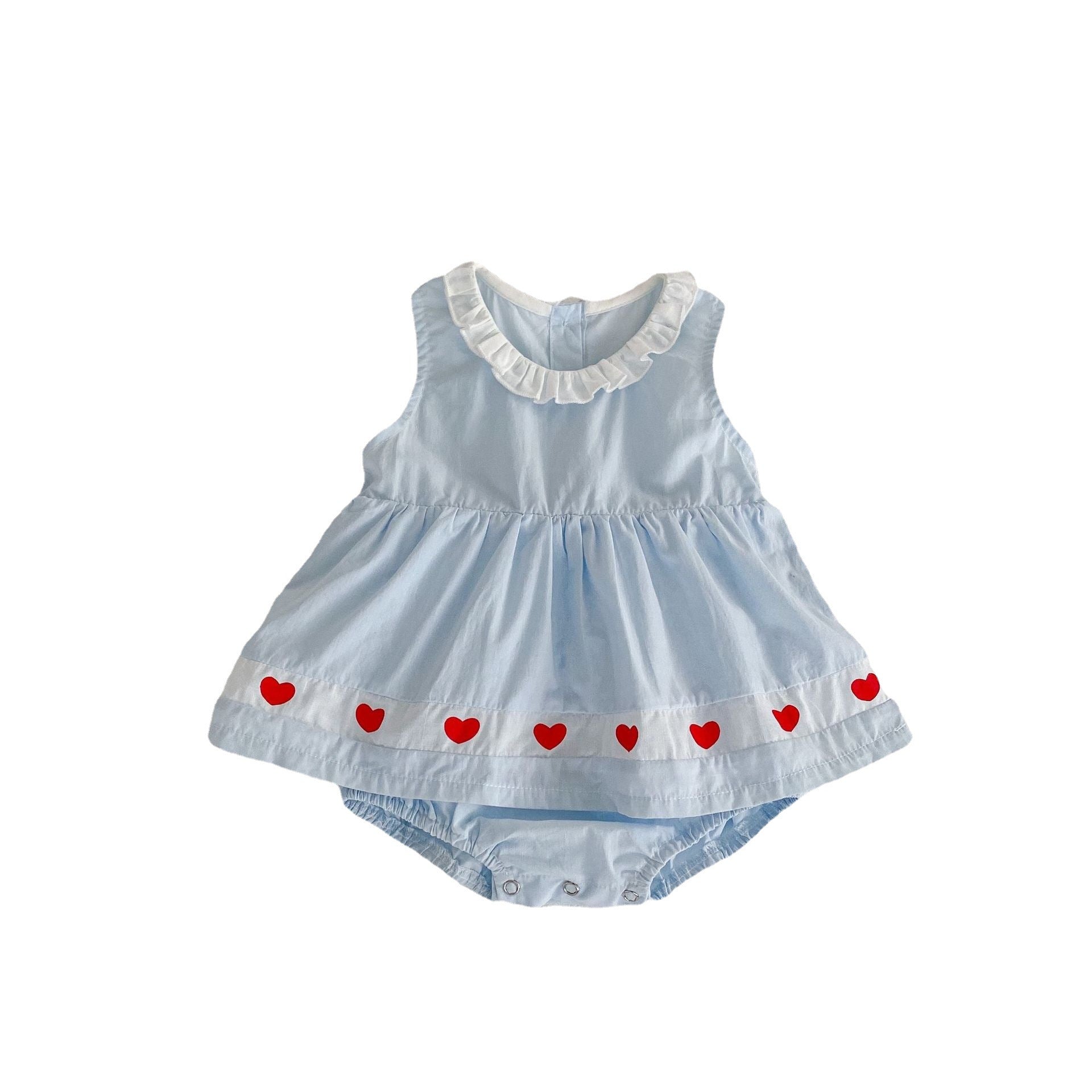 Cotton pour enfants Pitching Love combinaison de saut respirante