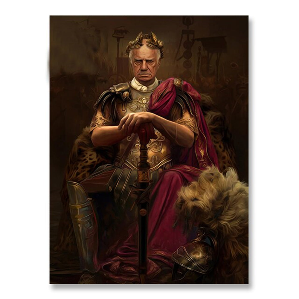 Peinture sur toile Affiches Portraits personnalisés pour lui Cadeaux uniques