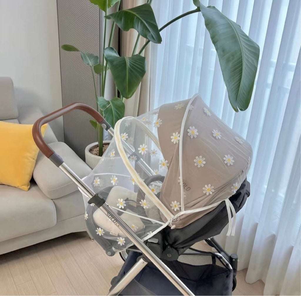 Infantile Mosquito Net Poussette pour bébé universelle de type complet respirant