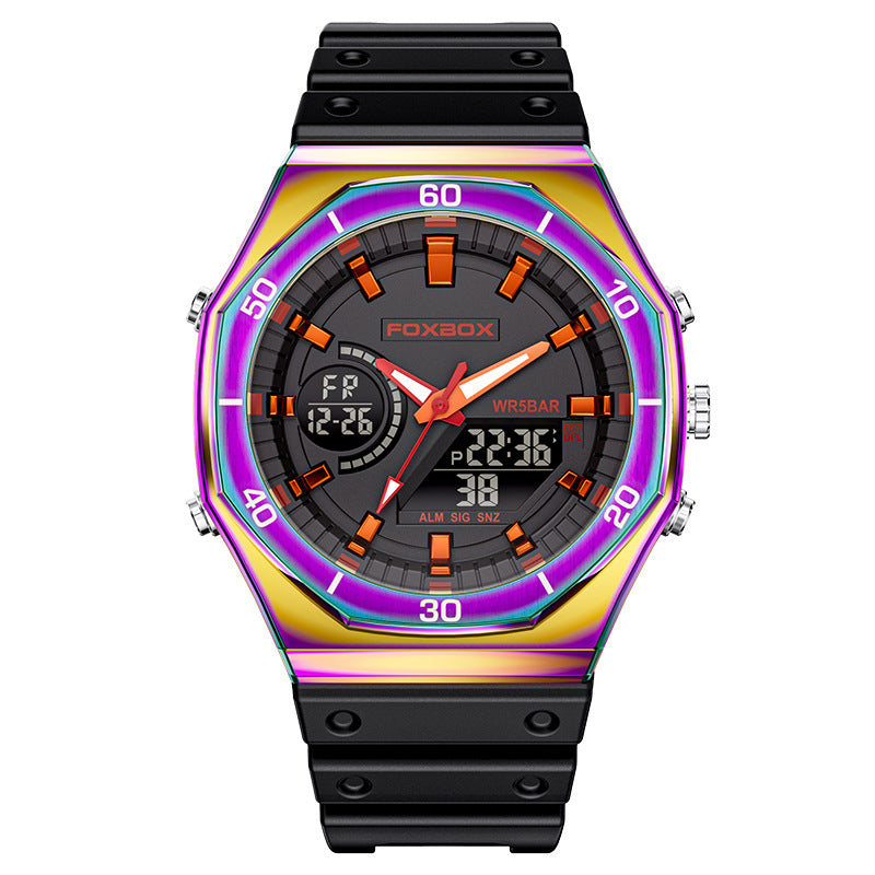 Sports Watch Homme Mode étudiante Grande tendance cadran