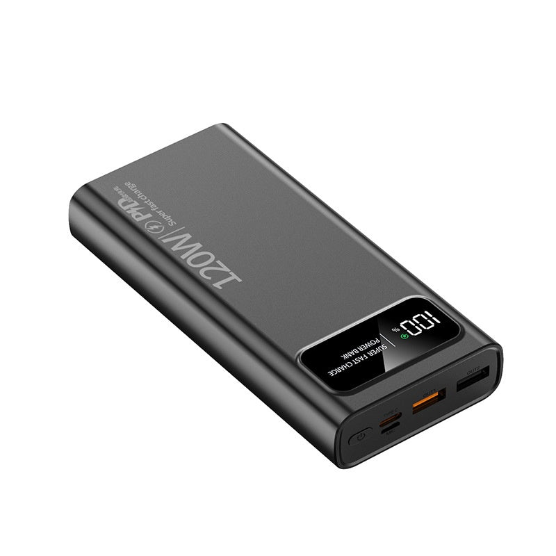 120W 20000mAh Power Bank Super Fast Charging Large Capacity Mobile Power Supply